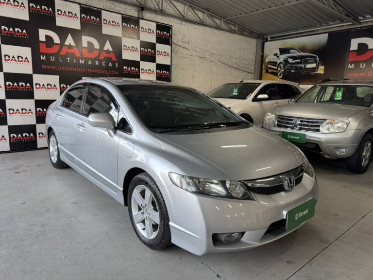 HONDA - CIVIC - 2009/2010 - Cinza - R$ 47.900,00