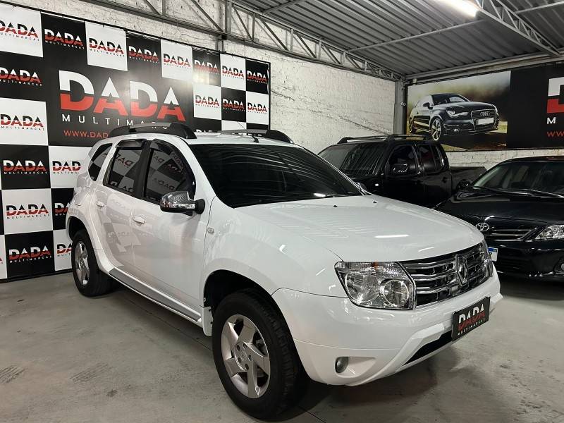 RENAULT - DUSTER - 2013/2014 - Branca - R$ 53.900,00