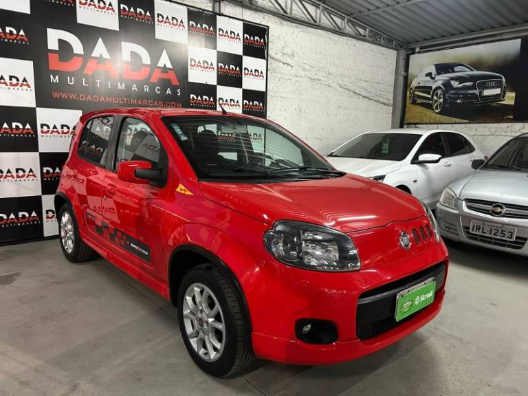 FIAT - UNO - 2012/2012 - Vermelha - Sob Consulta