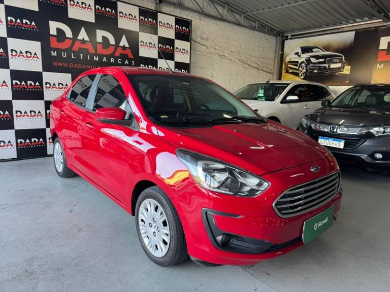 FORD - KA + - 2019/2020 - Vermelha - R$ 51.900,00