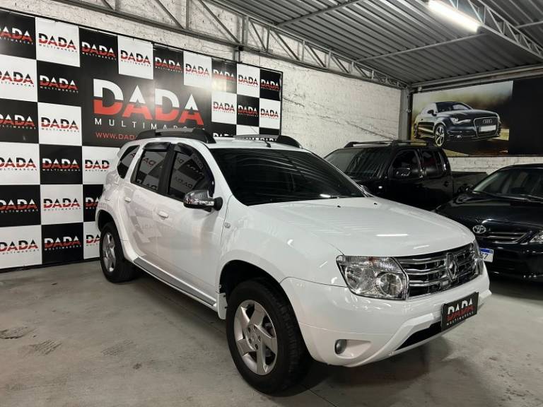 RENAULT - DUSTER - 2013/2014 - Branca - R$ 53.900,00